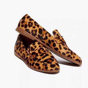 MADEWELL | Leopard Calf Alex Loafer Shoes 8
